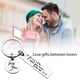 thumbnail image 5 of Riwesomey Keychain Couple Gifts Art Crafts Hanging I Need Design Me You Key-ring Here Pendants With for Boyfriends Husband Father Supplies No.1 20piezas, 5 of 6