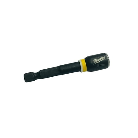 UPC: 0045242331833 | 1 Set  Milwaukee 49-66-0708 Shockwave 2-9/16 In Magnetic Nut Driver 8Mm (10 Pk)