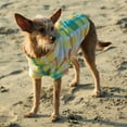thumbnail image 2 of Vibrant Life Polyester Plaid Dog Polo Shirt, Yellow, Medium, 2 of 3