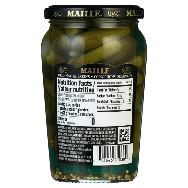  Maille Pickles Cornichons Original The perfect