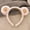 Brown, variant on HAPINARY Bear Ear Headband for Women Fashionable Animal Spa Hair Accessory Soft Fabric Headdress Comfortable Stylish