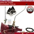 thumbnail image 1 of American Shifter  AOD Shifter Kit Chrome 23 in. Swan E Brake Cable Trim Kit for F5B36, 1 of 1