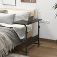 thumbnail image 3 of DlandHome 31.5 inches Medium Size Side Table, Adjustable C Table Movable W/Tablet Slot & Wheels, Portable Stand for Bed Sofa, Lap Desk, 3 of 3