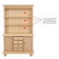 thumbnail image 3 of Mgaxyff 1:12 Doll House Accessories Wooden Three Layers Cabinet Simulation Furniture , Dollhouse Cabinet, Dollhouse Bookcase, 3 of 7