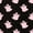 Black Pink, variant on Homewish Halloween Pumpkin Ghost Queen Bedding, Black Orange Striped Candy Star Bedding Comforter Set Queen, Black Reversible, 7pcs