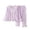 Purple, variant on Little Outfits For Girls Long Sleeve Soft Cloud Two Piece Cute Loungewear For Kids Gift Sets Size 7-8T