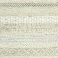 thumbnail image 2 of Lr Home Sobek Striped Scandinavian Beige Hand Knotted 9 Feet x 12 Feet Large Area Rug, 2 of 4