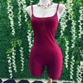 thumbnail image 3 of Bodysuit Body De Tirantes Para Mujer Casual Ajustado Color Vino Talla Unitalla Marca Emil SaEs, 3 of 4