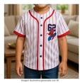 thumbnail image 4 of Playera Spider-Man para Niño Beisbol Blanco Talla 6, 4 of 4