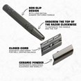 thumbnail image 2 of Safety Razor Manual Shaving Razor Long Handle Traditional Razor, 2 of 4