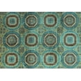 thumbnail image 1 of Ahgly Company Indoor Rectangle Abstract Light Blue Modern Area Rugs, 5' x 8', 1 of 4