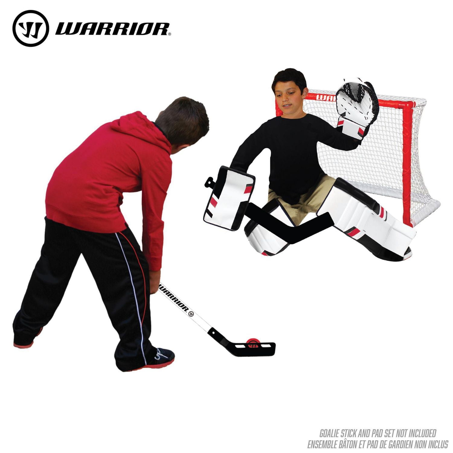 Ensemble de 2 mini objectif de hockey de Warrior