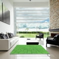 thumbnail image 6 of Ahgly Company Indoor Square Patterned Nebula Green Area Rugs, 6' Square, 6 of 6