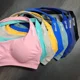 thumbnail image 2 of Sujetador deportivo de impacto para mujer, sostén Halter sin costuras con espalda abierta, Top de Yoga, sujetador de soporte medio, Top corto de gimnasio, ropa deportiva acolchada, 2 of 4
