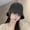 black, variant on Summer Straw Hat Women's Light Sunshine Full Sunny Glog Simple And Permanent Barrel Hat Maozai Senior Fisherman Hat