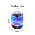 thumbnail image 2 of Colorful Led Lights Bluetooth Speaker Hifi Stereo Wireless Portable Speaker with Microphone ,Accurate Channel Search, 2 of 4