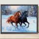 thumbnail image 1 of Cuadros Decorativos 5D bricolaje taladro cuadrado completo diamante pintura caballo Kit decoración del hogar (ZQA522) Wdftyju embutido en tela, 1 of 9