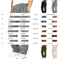 thumbnail image 3 of CPNG Teenagers Boys Straight Wide Leg Pants Drawstring Elastic Waist Corduroy Loose Boys' Pants Sweatpants(Beige,7-8 Years), 3 of 7
