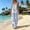 Blue, variant on Women Jumpsuit Elegant Dungarees Smocked Baggy Wide Leg Rompers Floral Bohemian Pants Sleeveless Strappy Overall with Pocket Loose Casual Playsuit for Summer Holiday Beach Blue S