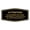 Black Gold, variant on Signs ByLITA Fancy Attention You Are Being Watched This Property is Protected by Video Surveillance Sign - Security Signs | Durable Material | Easy Installation Sign (Black /Gold) - Small