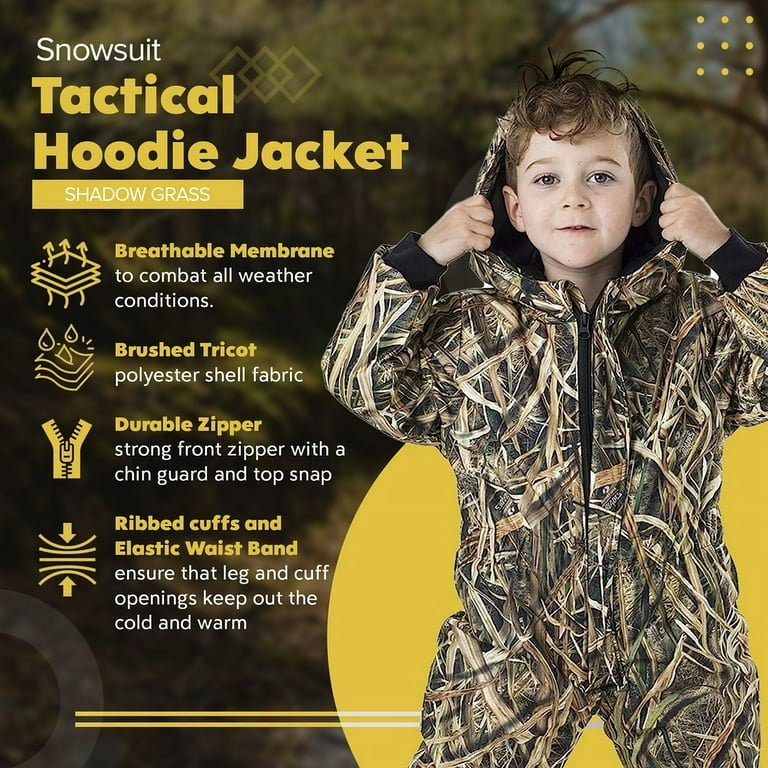 TrailCrest Toddler Boys Camouflage Mossy Oak Waterproof
