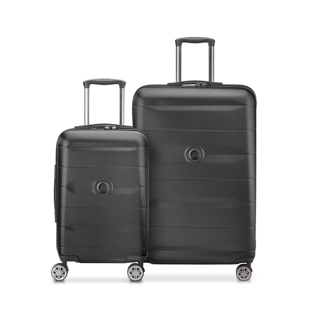 Set de Maletas de Viaje Delsey COMETE+ 55 cm y 77 cm, Negro