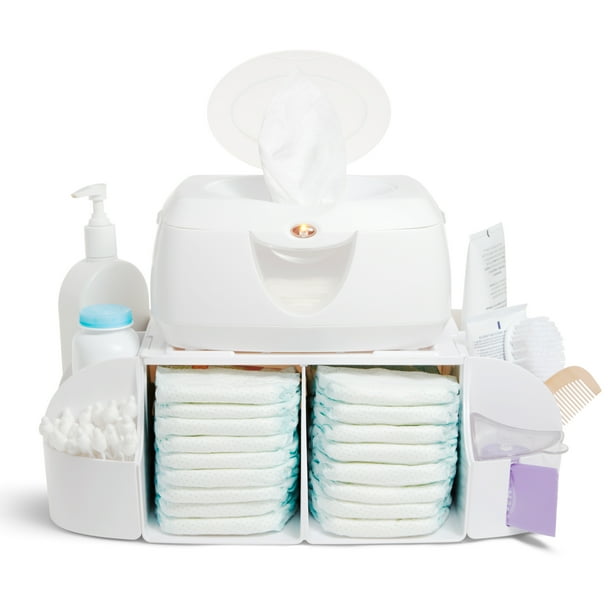 Munchkin Diaper Change Storage and Organizer, Includes 12 Scented ...