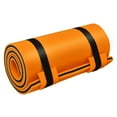 thumbnail image 4 of Gymax 83'' x 26'' 3-layer Floating Pad Mat Water Sports Recreation Relaxing Orange, 4 of 6