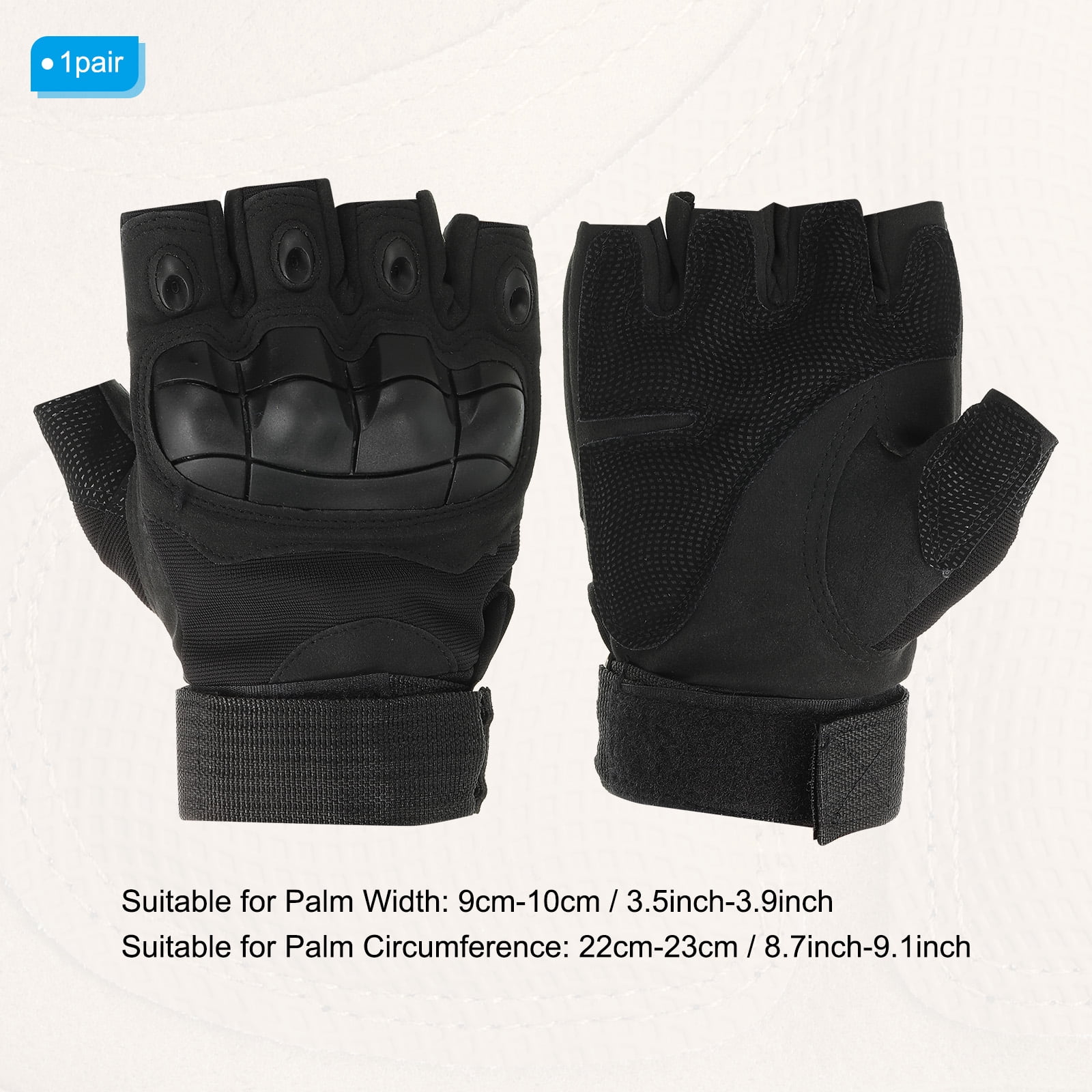 小物 Supreme BLACK FINGERLESS GLOVES Uxcell Men's Outdoor Fingerless Gloves Half Finger Gloves