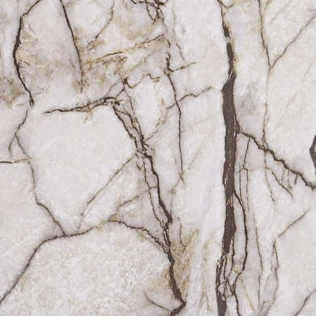 VEELIKE 24 Pack Removable Peel and Stick Floor Tile 12"x12" Grey Crackles Marble Waterproof Vinyl Flooring Marble Vinyl Tiles self Adhesive for Bedroom Living Room Home Décor