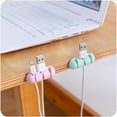 thumbnail image 5 of 2Pack Cable Spring Holder Clips, Cord Organizer for Desk - Adjustable Cord Clip, Wire Holder Organizer, Phone USB Charger Cable Holder, 5 of 7