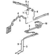 Genuine OE Porsche AC Line - 964-573-093-03