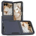 thumbnail image 1 of [PST] Motorola Moto Razr 2024 2025 Étui Rigide, Double Couche Robuste Armure en Caoutchouc Pare-Chocs Étui Rigide, 1 of 4