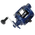 thumbnail image 1 of Baitcasting Fishing Reel, Round Baitcaster Reel Smooth Powerful Saltwater Inshore Surf Trolling Reel, 1 of 7