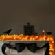 thumbnail image 3 of 175cm Halloween Maple Vines Lights Hanging Wreath, 3 of 6