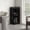 Black, variant on 14 Wine Bottle Cubbies & 2 Open Shelves | Store Glassware in Dining Room, Easy Access