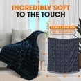 thumbnail image 4 of Cheer Collection Faux Fur to Microplush Reversible Throw Blanket, 4 of 5