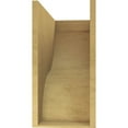 thumbnail image 4 of 11"W x 22"D x 22"H Classic Garner Rough Cedar Woodgrain TimberThane Corbel, Primed Tan, 4 of 6