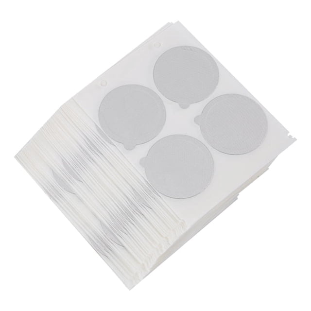 240 cápsulas de café rellenables con película adhesiva de acero inoxidable para rellenar cápsulas de café autoadhesivas con papel de aluminio