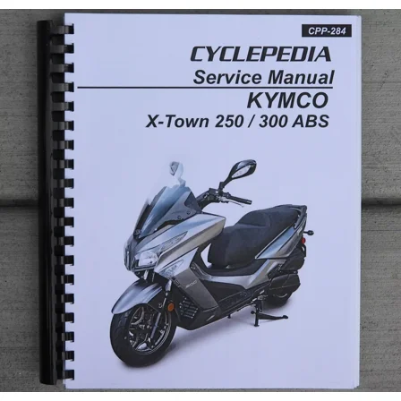 2018-2024 KYMCO X-Town xTown 250 300 300i ABS Scooter SERVICE & REPAIR MANUAL