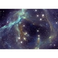 thumbnail image 2 of wall26 - Colorful Space Star Nebula - Removable Wall Mural | Self-Adhesive Large Wallpaper - 100x144 inches, 2 of 6