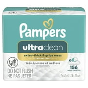 Pampers Free & Gentle Ultra Clean Baby Wipes, 2-Pack 126 Wipes (Select for More Options)