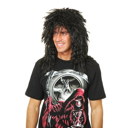 Halloween Heavy Metal Rocker Wig