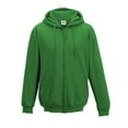 thumbnail image 1 of Awdis Plain Mens Hooded Full Zip Hoodie / Zoodie, 1 of 2