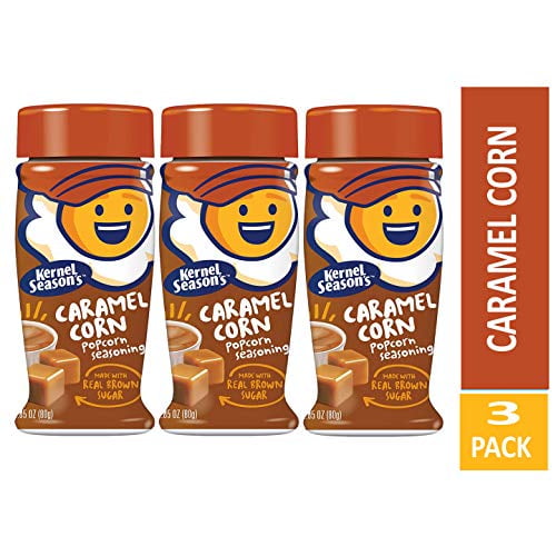 Kernel Season's Popcorn Seasoning, Caramel 2.85 Ounce - Pack of 3
