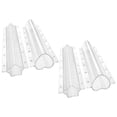 thumbnail image 1 of 4pcs Star and Heart Shape Cucumber Shaping Mold Garden Vegetable Grow Forming Molds, 1 of 9