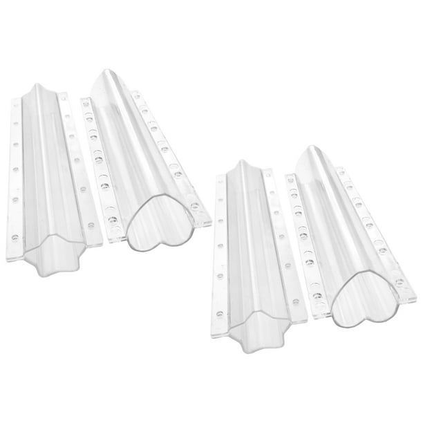 4 moldes para pepinos con forma de estrella y corazón para cultivar verduras en el jardín.