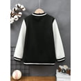 thumbnail image 4 of 9t Kid Boys Tops 10t Big Boys Fashion CHICAGO Embroidery Color Block Baseball jacket Sizes 7-15, 4 of 9