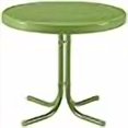 thumbnail image 3 of Crosley Furniture Table d'Appoint Rétro en Métal Résistant aux Intempéries pour Extérieur Griffith pour Patio, Terrasse, Véranda, Oasis Vert, 3 of 4