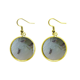 thumbnail image 1 of Dispersa Goose Ear Dangle Golden Drop Earring Jewelry Mujer Unbranded M, 1 of 3